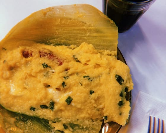 Uma pamonha em Goiânia cuja descrição dá água na boca