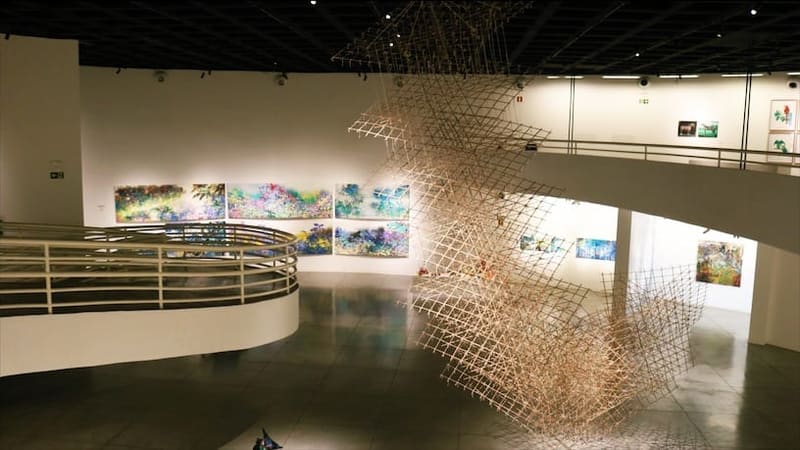 Área interna do Museu de Arte Contemporânea de Goiás (MAC) | Foto: Carla Falcão