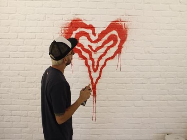 Coração de Rua - Artspace é inaugurado por artista Homero, em Goiânia