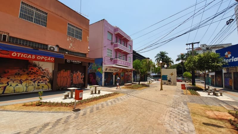 Ciranda Literária Pública de Goiânia acontece na Rua do Lazer, no Centro | Foto: Carlos Freitas