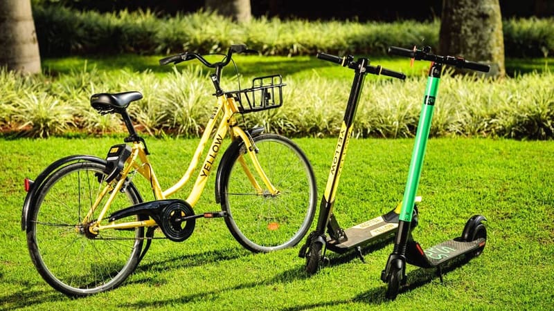 Patinetes elétricas foram retiradas de Goiânia e outros 13 municípios do Brasil. Assim, apenas três continuam com o serviço, Empresa promete que bicicletas voltam a circular | Foto: Marcio Bruno\Divulgação