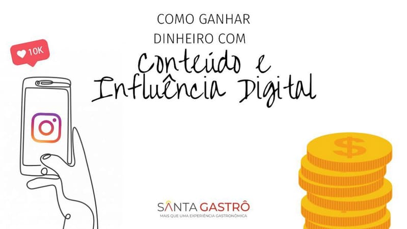 Como ganhar dinheiro com conteúdo e influência na internet