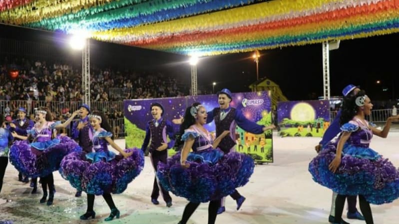 Grande Arraial Goiânia terá shows de músicas tradicionais, representantes de quadrilhas juninas de Goiânia e um bate-papo, tudo de forma virtual. Foto mostra evento em 2019. | Foto: Prefeitura de Goiânia