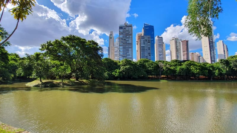 Parque Areião, em Goiânia. Liminar foi ajuizada neste domingo, e caso não seja cumprida, há multa diária de R$5 mil  | Foto: Carlos Freitas
