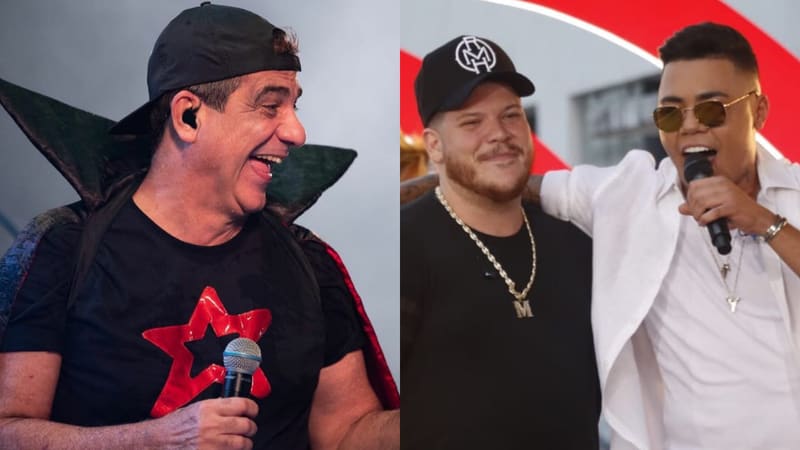 Durval Lelys, Felipe Araújo e Ferrugem são destaques em semana que ainda tem shows de Chitãozinho e Xororó, Jorge Aragão e Elba Ramalho | Foto: Montagem (créditos de Jardel Souza e Divulgação)