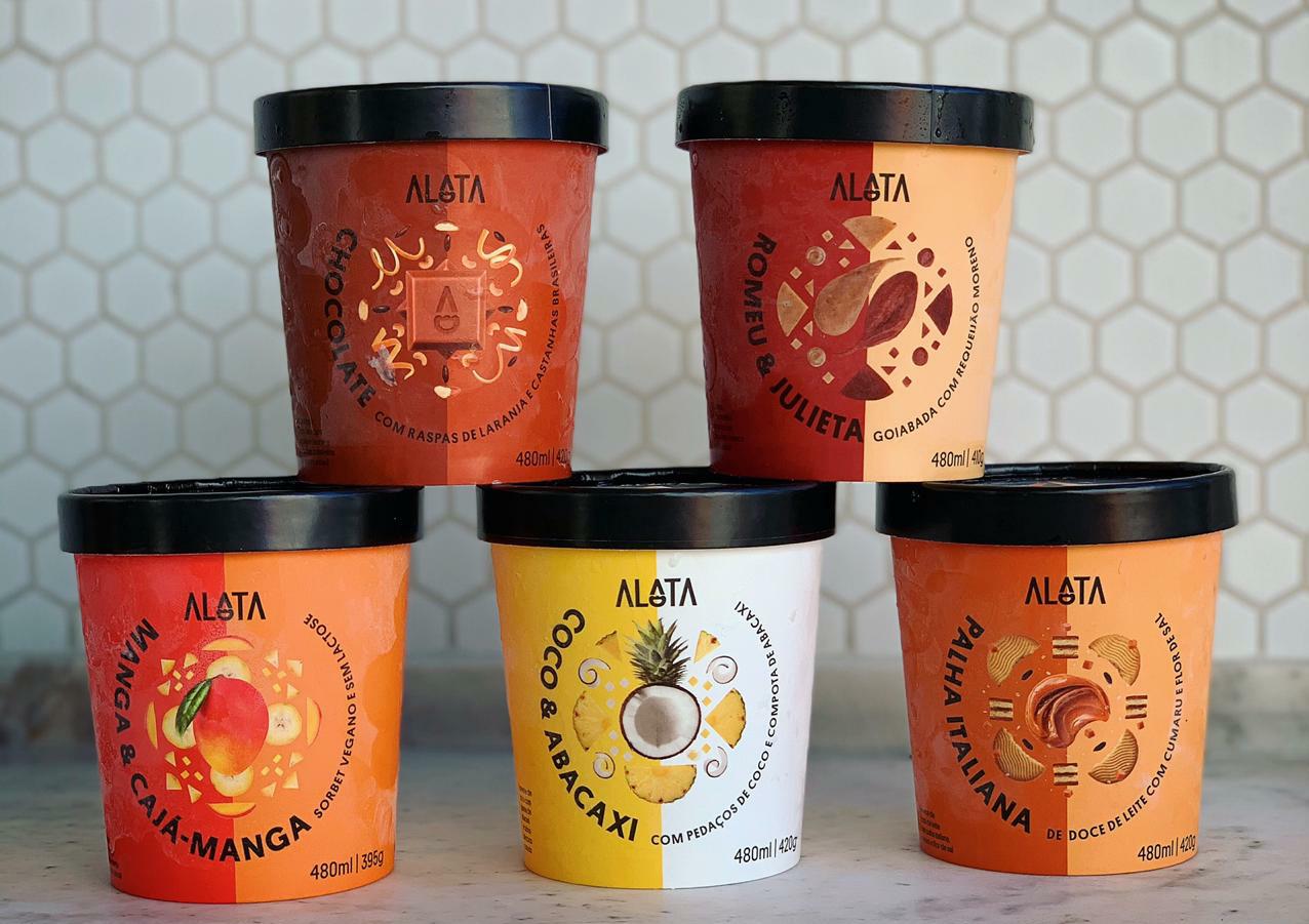 Alata Sorvetes, do renomado chef Ian Baiocchi, é inaugurada em Goiânia