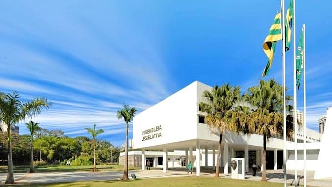 Assembleia Legislativa de Goiás, próxima ao Bosque dos Buritis, em Goiânia. Concurso Fotográfico da Alego tem inscrições abertas até 20 de outubro | Foto: Sérgio Rocha