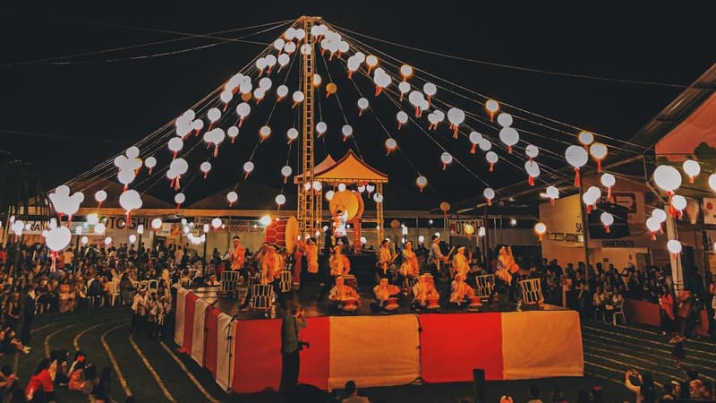 Foto do Festival Bon Odori, em 2019. Na edição 2020, evento terá formato drive-in, com ingressos cobrados por veículo, que poderá ter até cinco pessoas | Foto: Paula Falcão