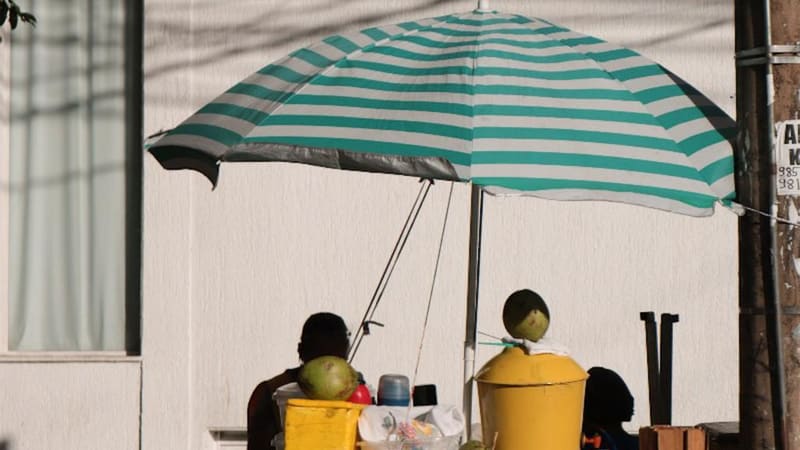 Prepare-se! Vem mais calor por aí.  A próxima quinzena será de dias muito parecidos com esta segunda-feira (28/9), com máxima de 38°C | Foto: Carla Falcão