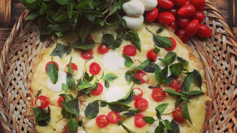 Pizza do Armazém da Massa, um dos restaurantes participantes da Festa das Nações 2020 | Foto:  Reprodução/ Instagram