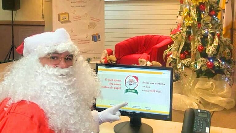 Campanha Papai Noel dos Correios é feita parcialmente on-line e foi estendida até o dia 18 de dezembro | Foto: Divulgação