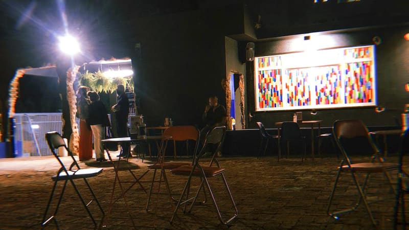 Espaço 14 Bis e Cajú Bar, no Setor Aeroporto, em Goiânia. Local terá exposições fixas e itinerantes, além de bar a céu aberto | Foto: Paula Falcão/Aproveite a cidade