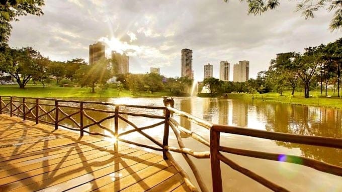 Parque Flamboyant é o primeiro a receber parceria com Programa Amigo Verde. Local será administrado em parceria com empresa pelos próximos três anos | Foto: Prefeitura de Goiânia