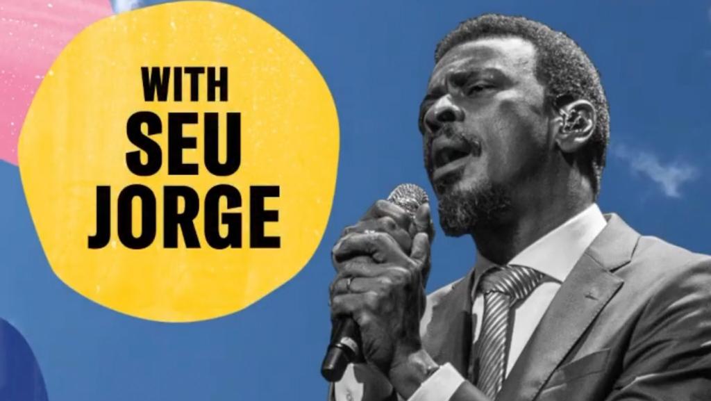 Seu Jorge é atração do show Live Together no Brasil que quer fornecer água limpa a população carente