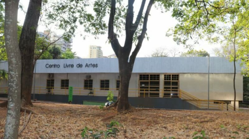 Sede do Centro Livre de Artes, no Bosque dos Buritis, em Goiânia | Foto: Prefeitura de Goiânia