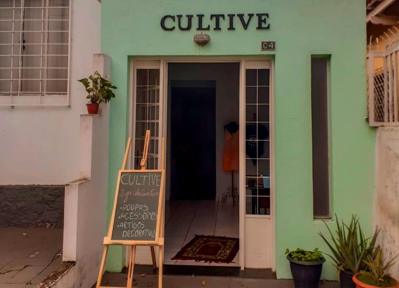 Fachada da Casa Cultive
