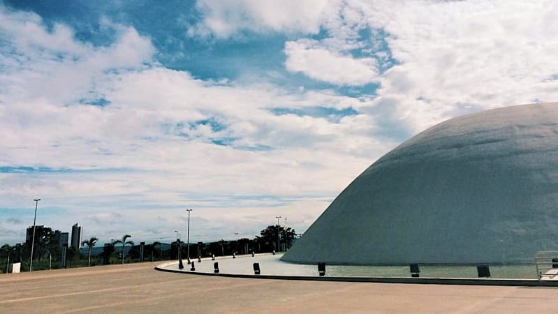 Esplanada do Centro Cultural Oscar Niemeyer. Local foi fechado, por tempo indeterminado, devido ao aumento de casos de Covid-19 em Goiás | Foto: Divulgação