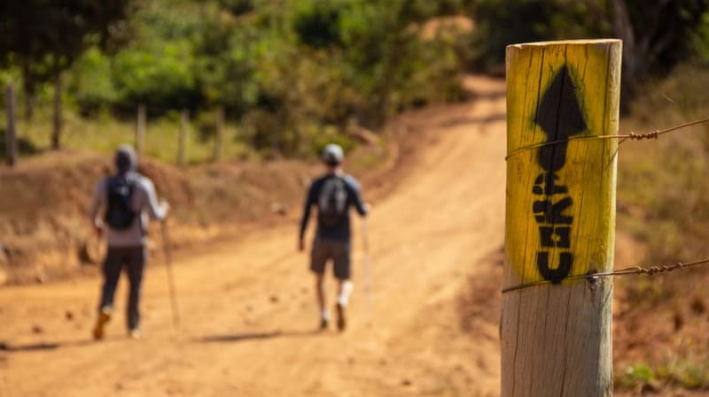 Trecho do Caminho de Cora Coralina. Trilha de 300km passou a fazer parte da Rede Nacional de Trilhas de Longo Curso | Foto: Goiás Turismo
