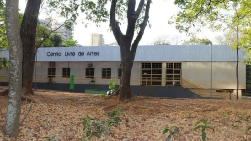 Centro Livre de Artes, no Bosque dos Buritis, em Goiânia. Local abre 639 vagas em diversos cursos e oficinas | Foto: Prefeitura de Goiânia