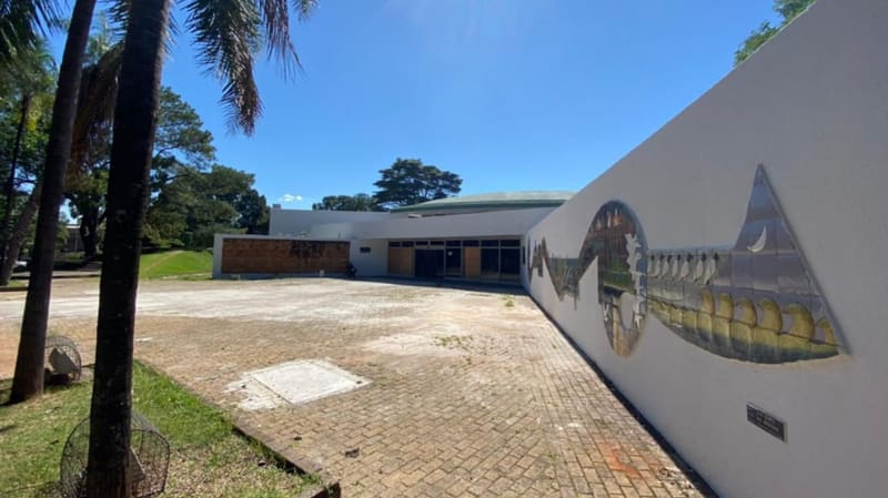 Palácio da Cultura, na Praça Universitária, está com 90% das obras concluídas | Foto: Lívia Máximo/Secult Goiânia