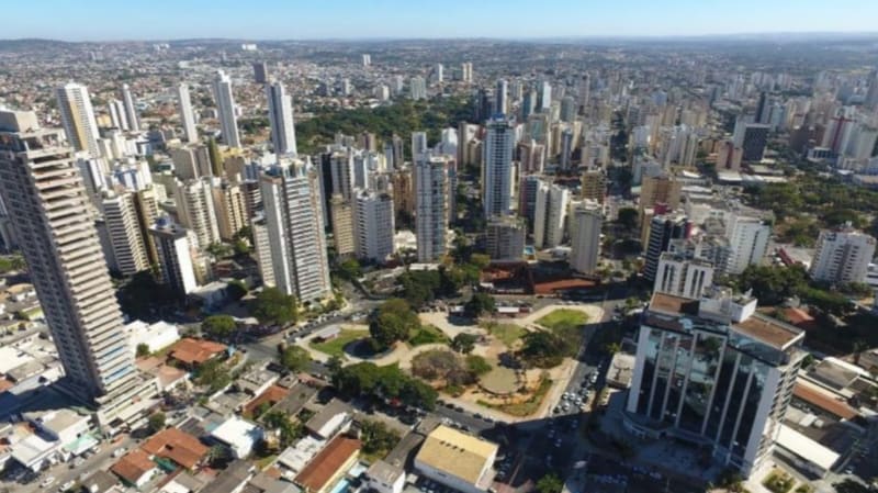 Vista aérea de Goiânia. Prefeitura divulgou novo decreto nesta terça-feira (27/4), com flexibilizações em algumas áreas | Foto: Prefeitura de Goiânia