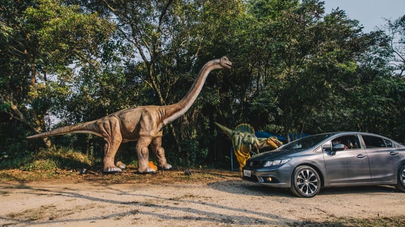 Jurassic Safari Experience em São Paulo. Evento chega a Goiânia em junho, e terá diversas sessões durante quatro dias | Foto: Camila Cara