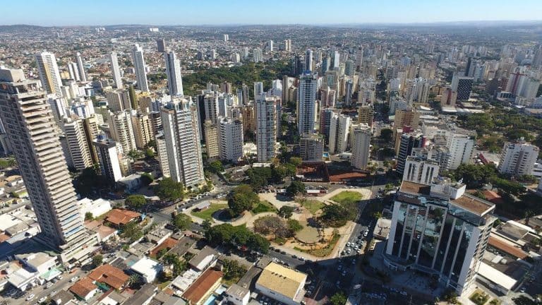 Praça do Sol, em Goiânia. Cidade terá mudanças no funcionamento de órgãos públicos, devido ao feriado de Corpus Christi. Comércio poderá funcionar | Foto: Prefeitura de Goiânia
