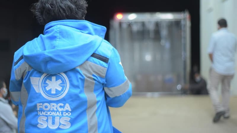 Vacinas da Pfizer chegando a Goiânia no último sábado (5/6). No total, foram 21 mil doses, que serão distribuídas em quatro cidades | Foto: Hegon Corrêa