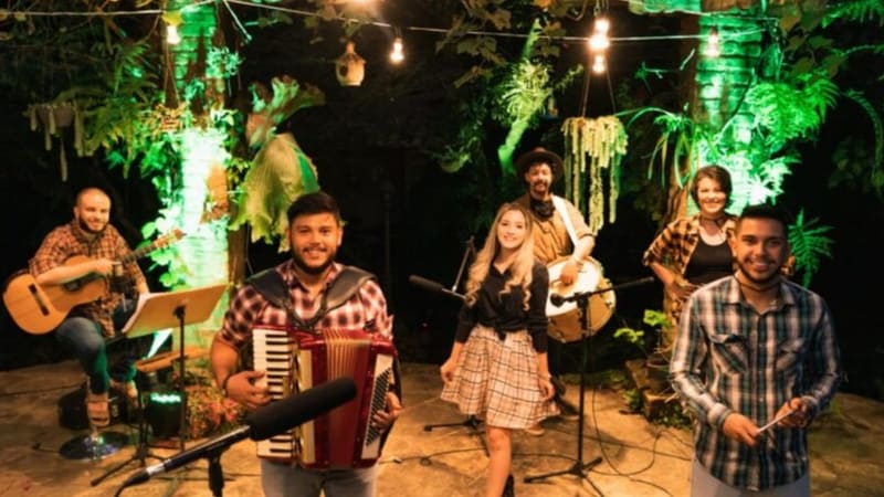 Músicos que tocarão na live junina Caminhos do Sertão. Evento acontece na sexta-feira (25/6), a partir das 20h | Foto: Márcio Silvério