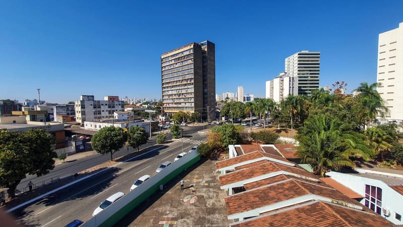 Praça Cívica, no Centro de Goiânia, ficará com o anel interno fechado por 75 dia, devido a obras do BRT Norte-Sul. Trânsito na região terá alterações | Foto: Aproveite a cidade