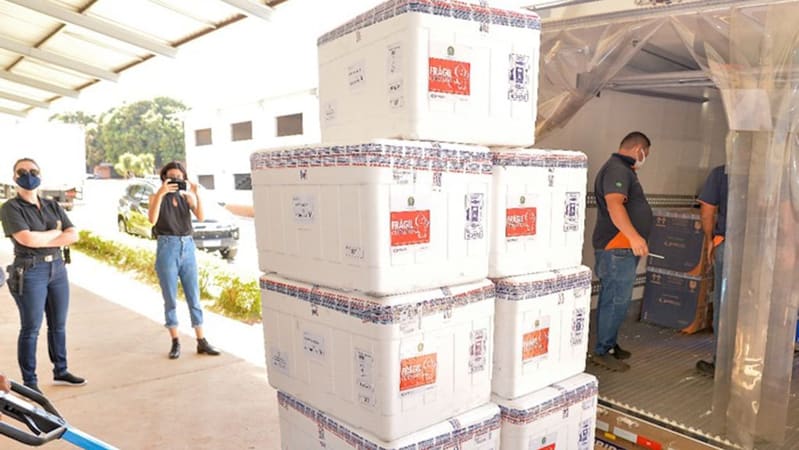 Covid-19: 92,2 mil vacinas chegam a Goiás apenas para segunda dose
