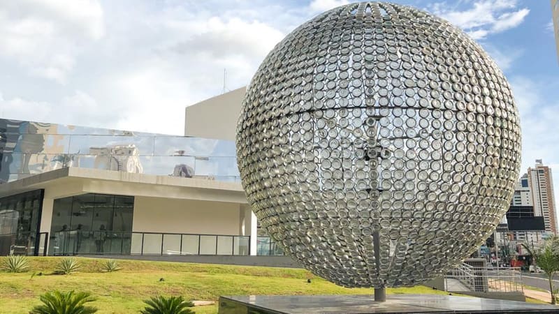 Casa de Vidro, inaugurada em 2020, recebeu evento de lançamento do Edital de Incentivo à Cultura de Goiânia  | Foto: Paula Falcão