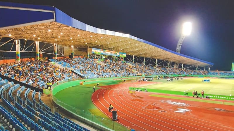 Estádio Olímpico, no Centro de Goiânia, á uma das arenas que poderá receber jogos com torcida | Foto:  Paula Falcão / Mundial Sub-17 em 2019