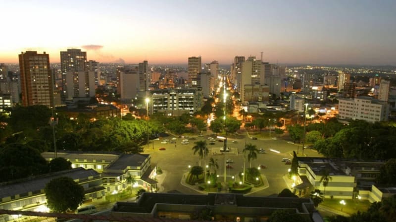 Vista do Centro de Goiânia. Cidade completa 88 anos no dia 24 de outubro e prefeitura realiza dois concursos culturais | Foto: Secom Goiânia