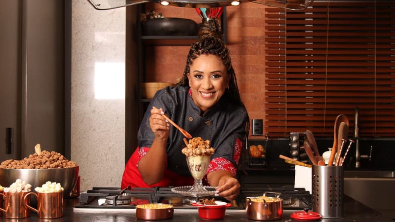 Chef Elaine Moura é o nome à frente da PopCorn Gourmet, que acaba de abrir um bistrô, no Shopping Buena Vista | Foto: Assessoria