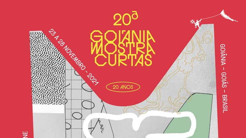 Evento acontece em formato totalmente on-line, de 23 a 28 de novembro. 20ª edição da Goiânia Mostra Curtas terá mostras e atividades gratuitas | Foto:  Reprodução /  Cartaz do evento