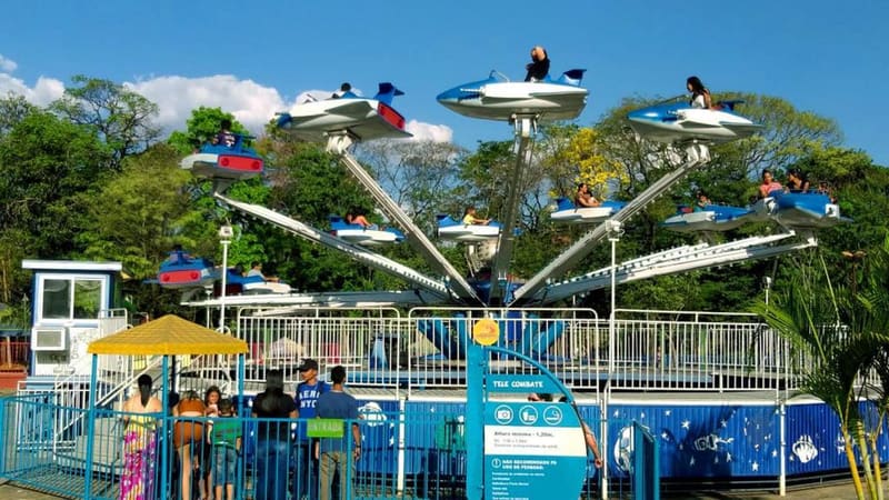 Parque Mutirama em funcionamento durante o dia. Local mantém funcionamento até às 22h até o dia 16 de janeiro | Foto: Agetul
