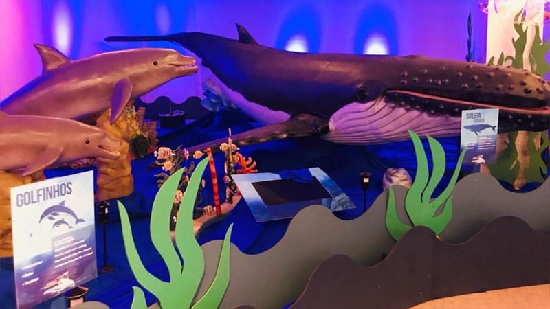 Shopping recebe exposição O Fantástico Mundo Marinho