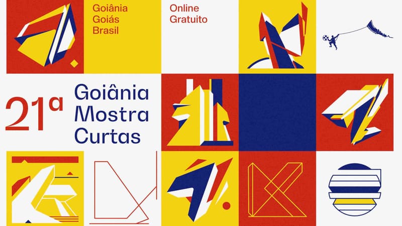 Arte da 21ª Goiânia Mostra Curta, feita pelo artista Selon,  artista que desenvolve murais e intervenções urbanas desde 2000 | Foto: Divulgação