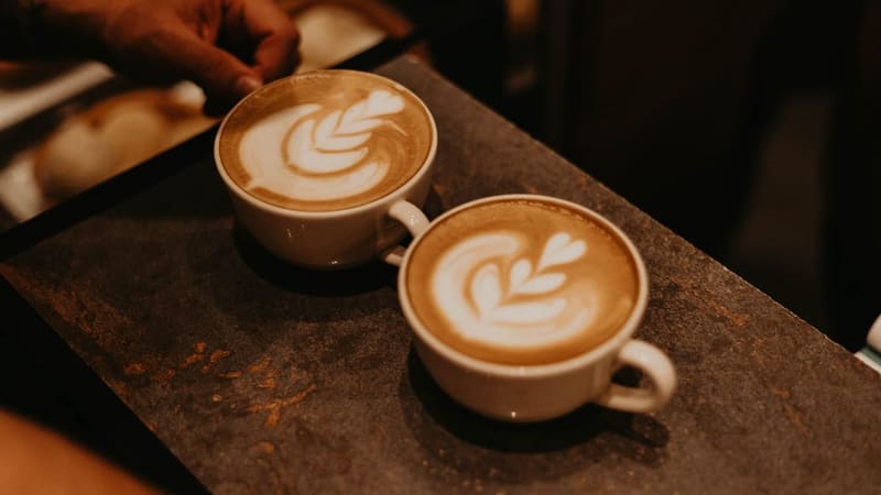 Café feito para competição de Latte Art na 1ª edição do Café Fest Cerrado. Evento terá seis cafeterias especializadas, com baristas preparando diferentes métodos de café para degustação do público | Foto: Giselly Lopes