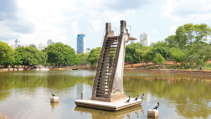 Parque Lago das Rosas, um dos locais que recebe a programação especial do Dia Mundial  da Água em Goiânia, de 21 a 27 de março | Foto: Carla Falcão