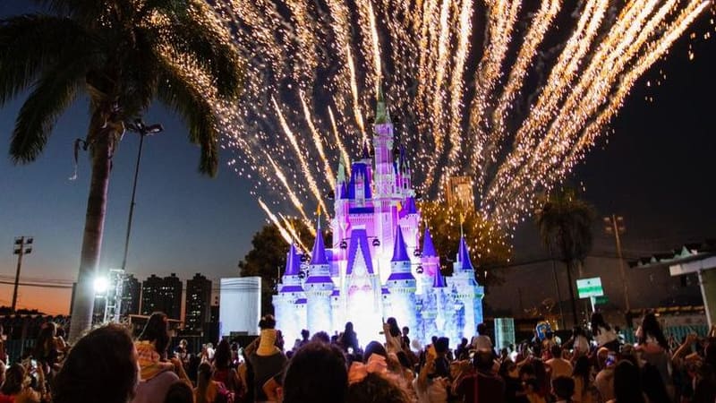 Uma das novidades para 2022 da Happy Land será o Castelo 3D, além dos robôs gigantes | Foto: Divulgação