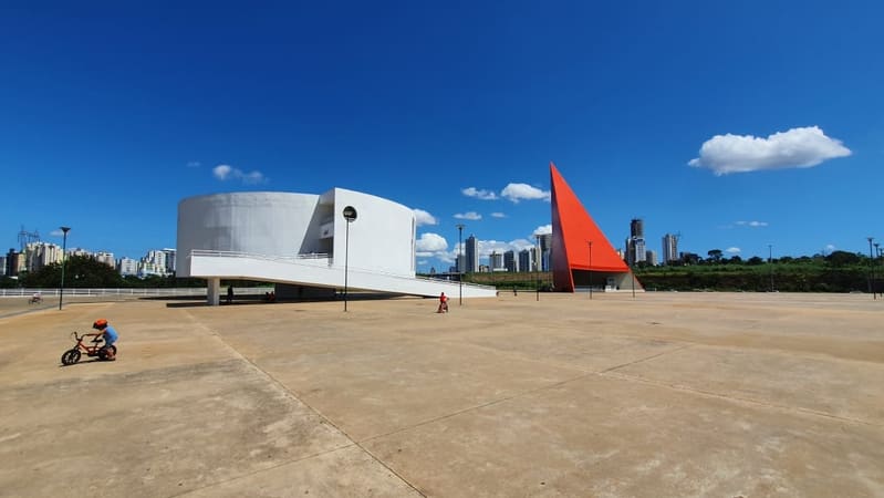 Museu de Arte Contemporânea de Goiás, no Centro Cultural Oscar Niemeyer:  um dos locais para se visitar no feriado da Semana Santa em Goiânia | Foto: Carlos Freitas