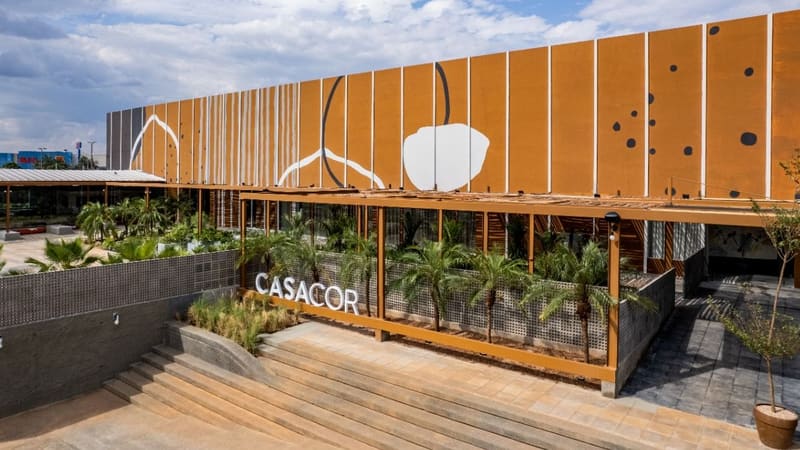 Fachada da 25ª edição da CasaCor Goiás, feita pelo arquiteto Leo Romano. Mostra vai de 20 de maio a 5 de julho | Foto: Edgard Cesar Neto