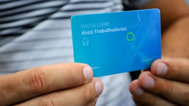 Cartão do Passe Livre do Trabalhador, que poderá ser utilizado em Goiânia e região metropolitana | Foto: Divulgação