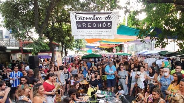 Última edição do Encontro de Brechós, no Centro de Goiânia. 3ª edição terá mais de 90 expositores | Foto: Carlos Freitas