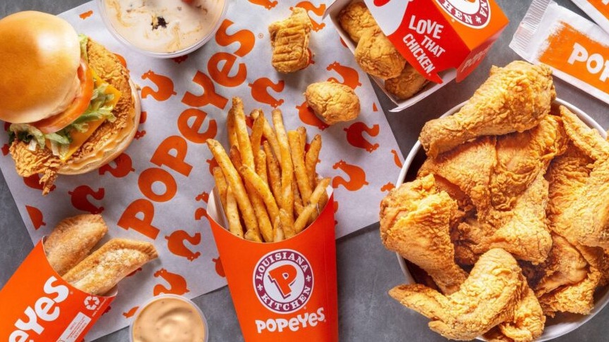 Popeyes, de frangos fritos, chega a shopping de Aparecida de Goiânia