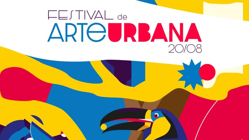Festival tem 14 artistas goianos fazendo pinturas murais em Goiânia