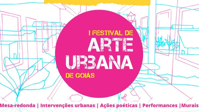 Iniciativa do CAPU – Coletivo de Ações Poéticas Urbanas e da Universidade Federal de Goiás – Câmpus Goiás pretende promover práticas artísticas urbanas na cidade de Goiás | Foto: Divulgação
