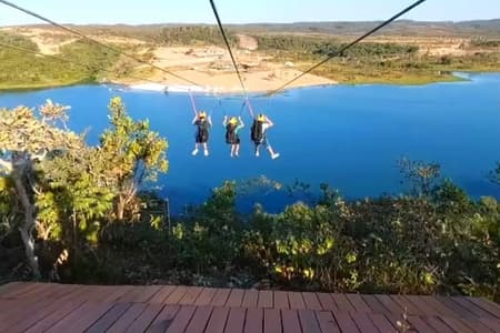 Lago Corumbá IV ganha espaço para turismo de aventura